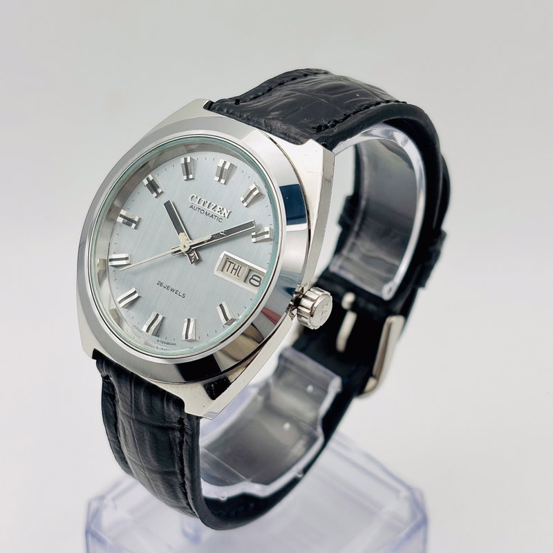 Citizen Citizen - Automatic 26 Jewels 銀彩 (Ginsai) – Silver Hue - No Reserve Price - 7200 - Men - 1971 vintage watch - image 24