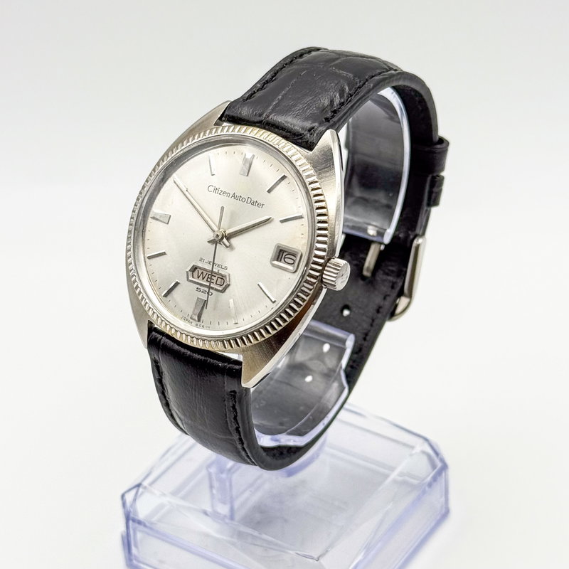 Citizen Citizen - Auto Dater 520 結影 (Ketsuei) – Bound Shadow - No reserve price - AD10825 - Men - 1966 vintage watch - image 2