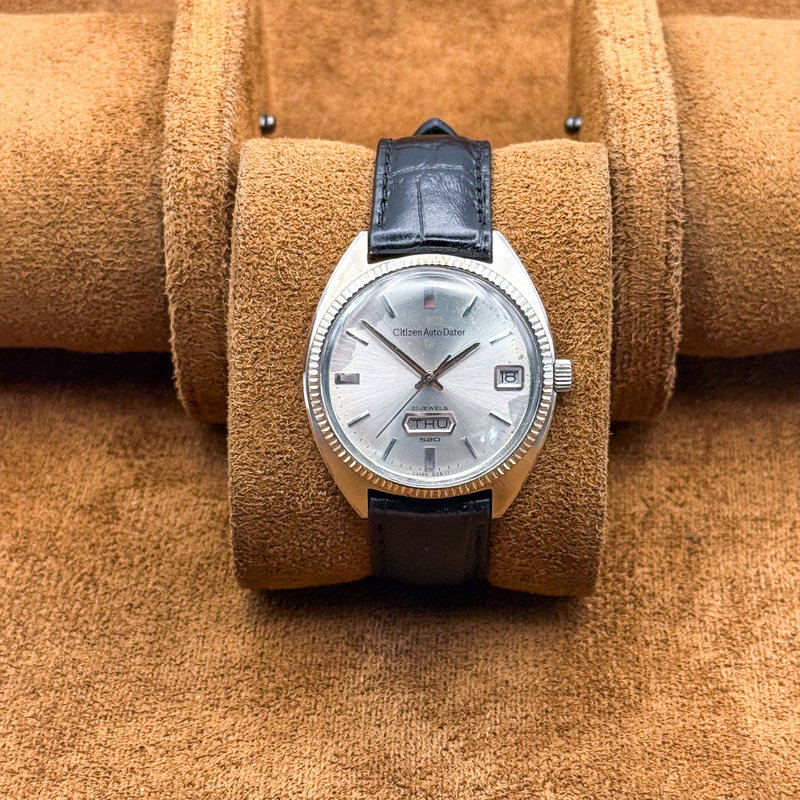 Citizen Citizen - Auto Dater 520 結影 (Ketsuei) – Bound Shadow - No reserve price - AD10825 - Men - 1966 vintage watch - image 9