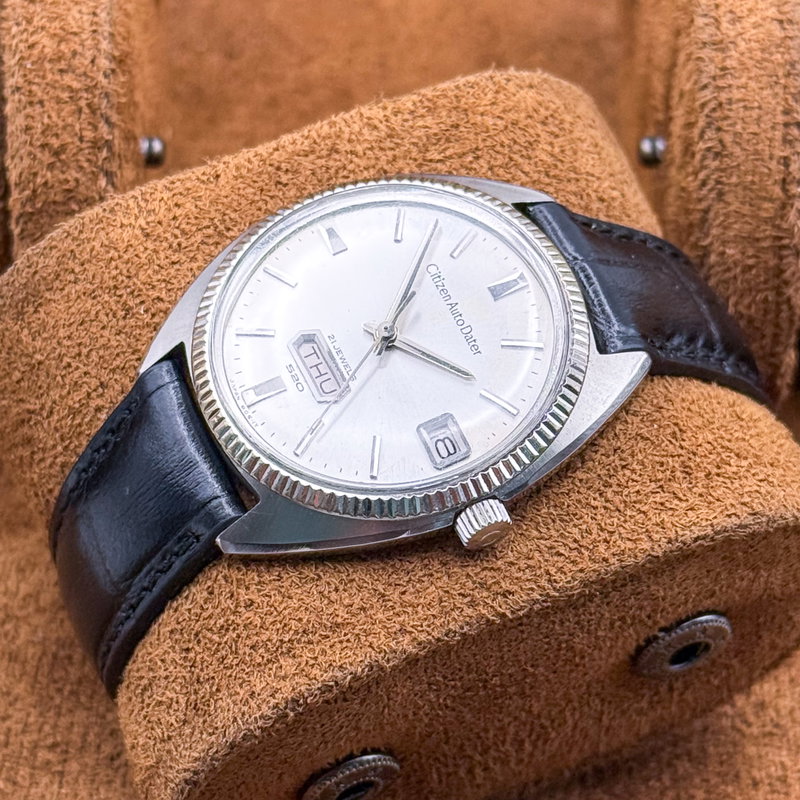 Citizen Citizen - Auto Dater 520 結影 (Ketsuei) – Bound Shadow - No reserve price - AD10825 - Men - 1966 vintage watch - image 15