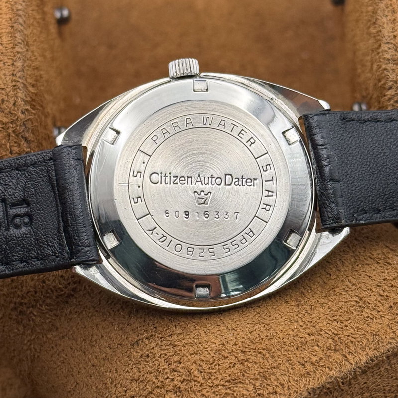 Citizen Citizen - Auto Dater 520 結影 (Ketsuei) – Bound Shadow - No reserve price - AD10825 - Men - 1966 vintage watch - image 22