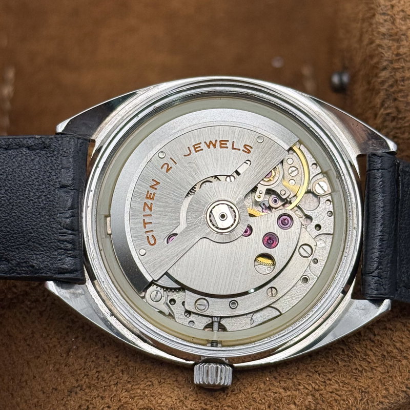 Citizen Citizen - Auto Dater 520 結影 (Ketsuei) – Bound Shadow - No reserve price - AD10825 - Men - 1966 vintage watch - image 24