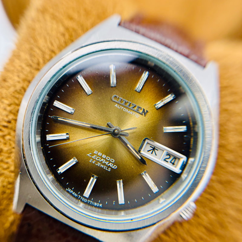 Citizen Citizen - Leopard 28800 - No reserve price - 4-770706 Y - Men - 1970-1979 vintage watch - image 7