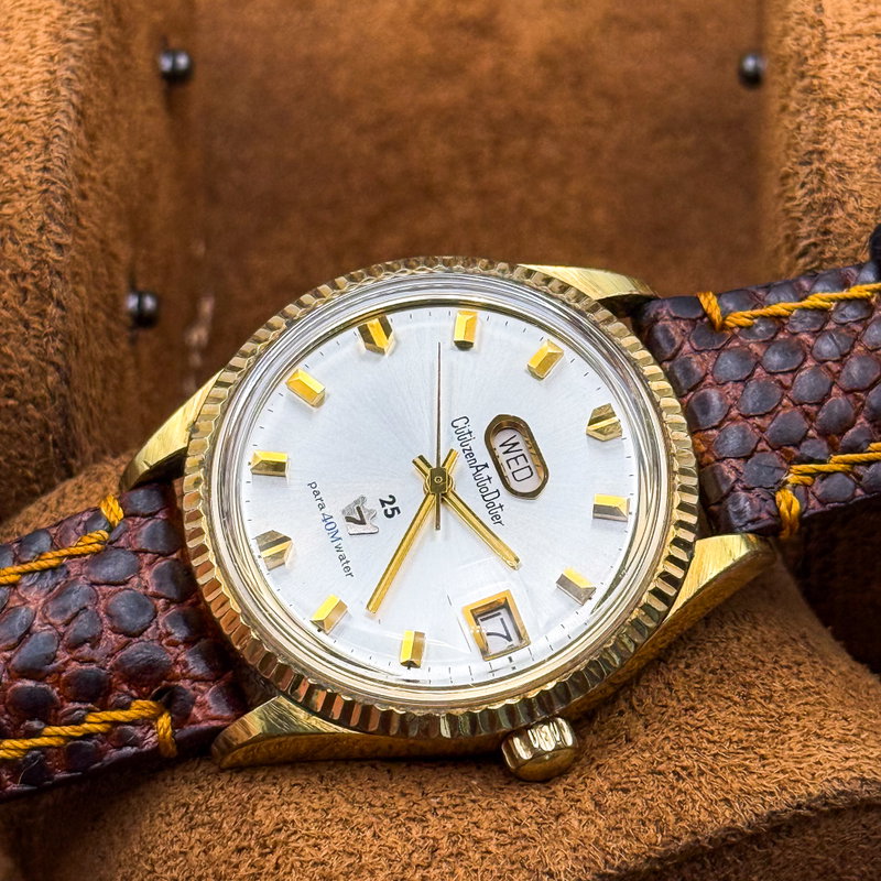 Citizen Citizen - Auto Dater 7 [Near-Mint] 偏光 (Henkō) – Polarized Light - No reserve price - ADSG-513090-Y - Men - 1965 vintage watch - image 19