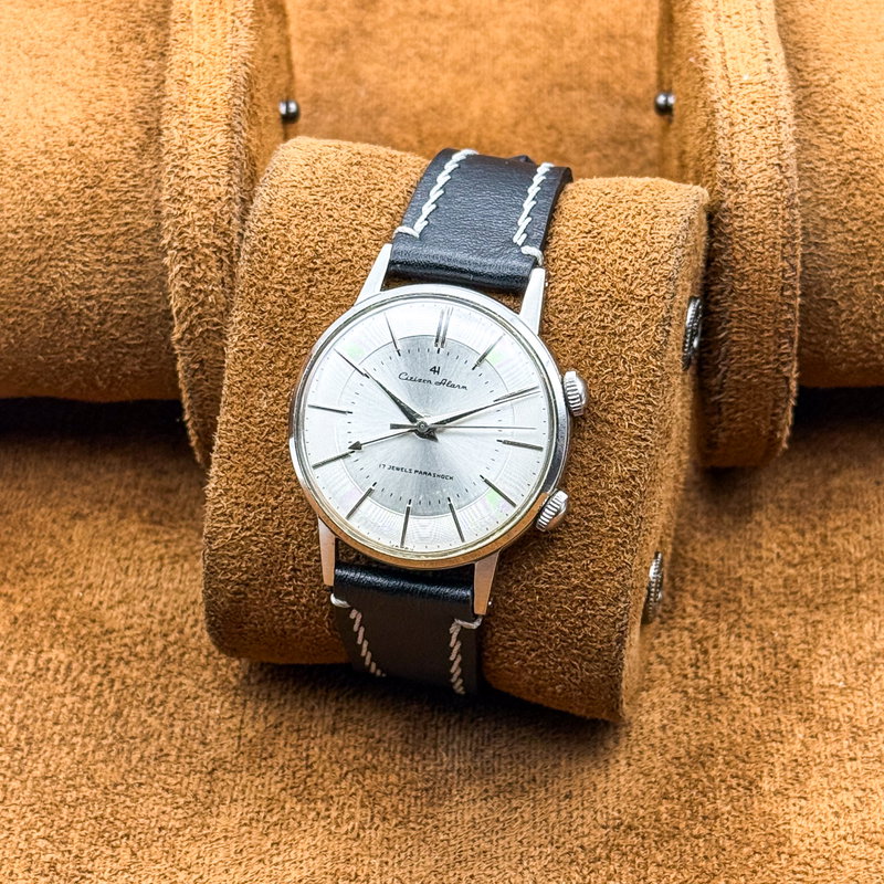 Citizen Citizen - Alarm 4H "Serviced" 銀鏡 (Ginkyō) – Silver Mirror - No reserve price - 1507062 - Men - 1960 vintage watch - image 11