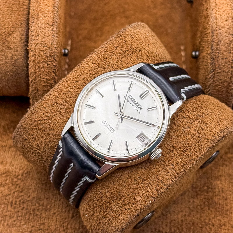 Citizen Citizen - Crystal Date - Sin precio de reserva - AUDS 2802-Y - Hombre - 1967 vintage watch - image 14