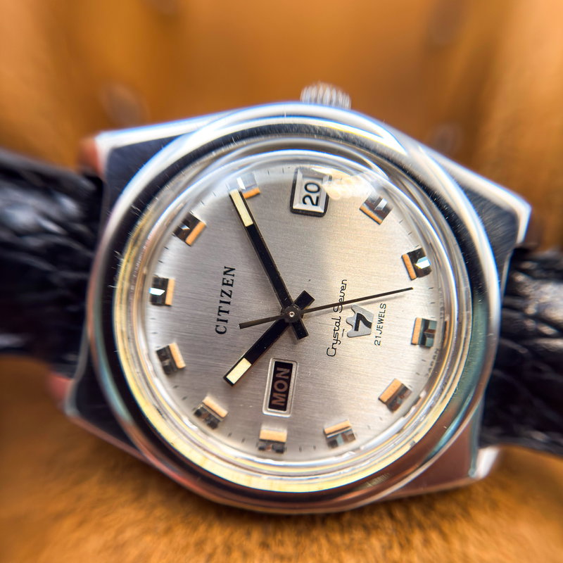 Citizen Citizen - Crystal Seven - No reserve price - 4-520343 Y 風華 – Fūka – Wind Elegance - Men - 1968 vintage watch - image 18