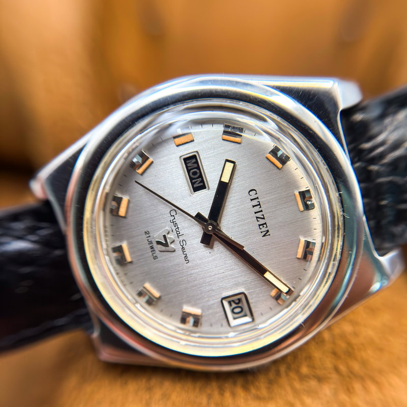 Citizen Citizen - Crystal Seven - No reserve price - 4-520343 Y 風華 – Fūka – Wind Elegance - Men - 1968 vintage watch - image 20