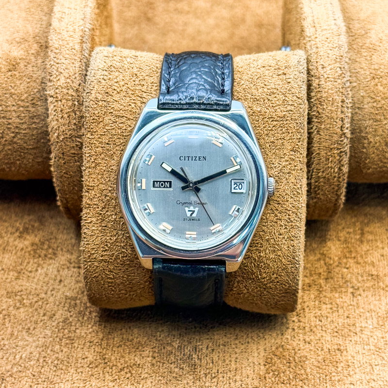 Citizen Citizen - Crystal Seven - No reserve price - 4-520343 Y 風華 – Fūka – Wind Elegance - Men - 1968 vintage watch - image 21