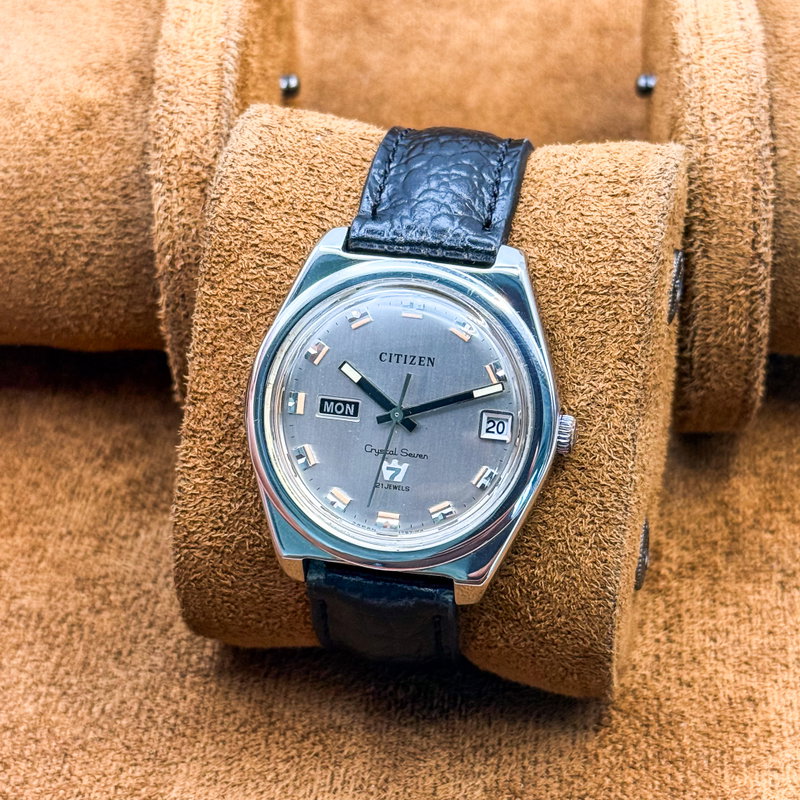 Citizen Citizen - Crystal Seven - No reserve price - 4-520343 Y 風華 – Fūka – Wind Elegance - Men - 1968 vintage watch - image 23