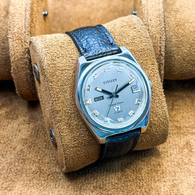 Citizen Citizen - Crystal Seven - No reserve price - 4-520343 Y 風華 – Fūka – Wind Elegance - Men - 1968 vintage watch - image 24