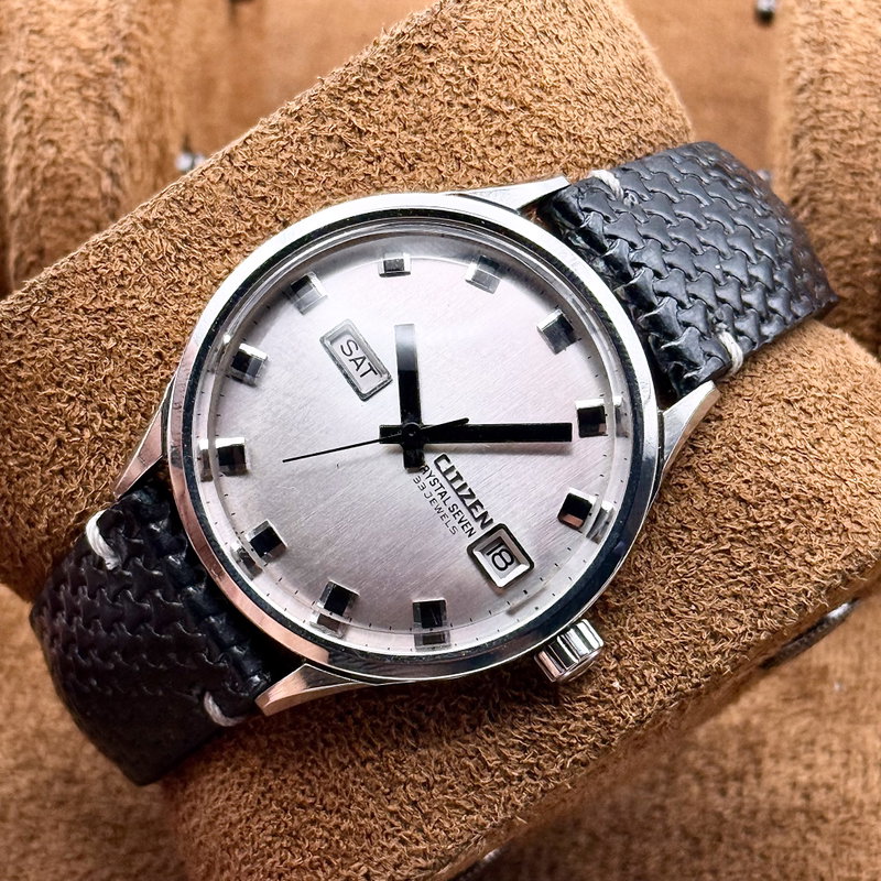 Citizen Citizen - Crystal Seven 光冠 (Kōkan) – Crown of Light - No reserve price - ACSS51401-Y - Men - 1977 vintage watch - image 1
