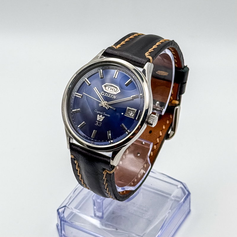 Citizen Citizen - Crystal Seven 33 賢耀 (Ken’yō) – Wise Radiance - No reserve price - ACSS 51401-Y - Men - 1965 vintage watch - image 5