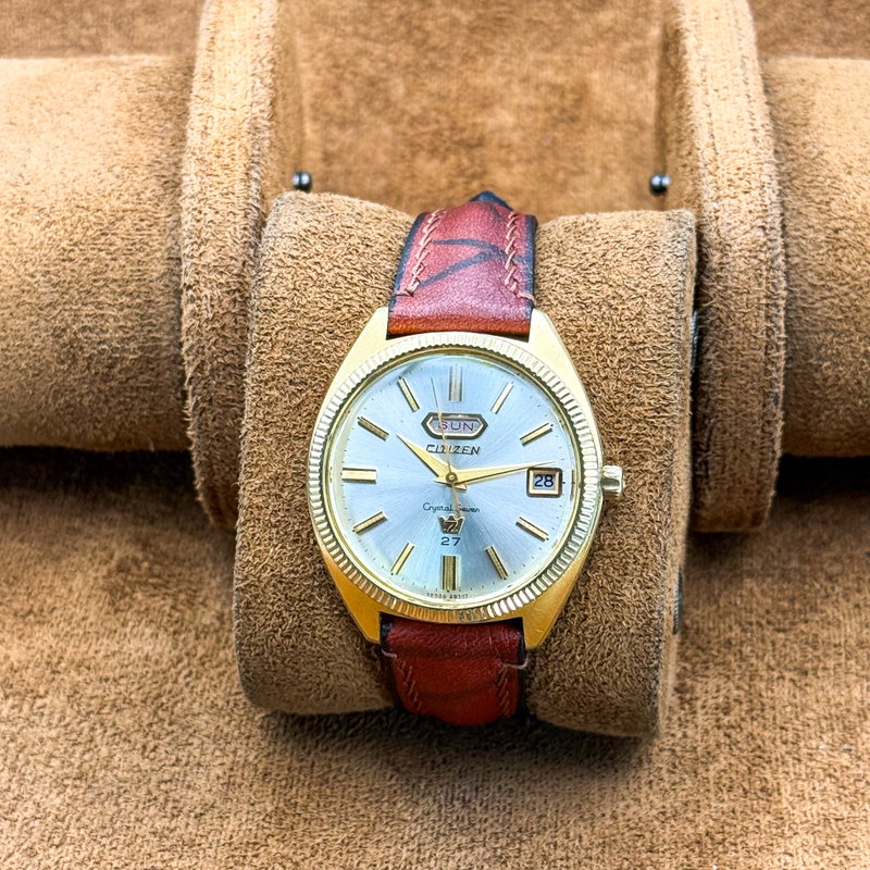 Citizen Citizen - Crystal Seven 27 奥光 (Okukō) – Inner Light - No reserve price - ACSS 2813-Y - Men - 1966 vintage watch - image 13