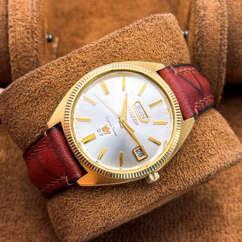 Citizen Citizen - Crystal Seven 27 奥光 (Okukō) – Inner Light - No reserve price - ACSS 2813-Y - Men - 1966 vintage watch - image 18