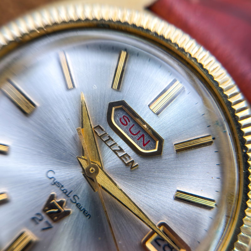 Citizen Citizen - Crystal Seven 27 奥光 (Okukō) – Inner Light - No reserve price - ACSS 2813-Y - Men - 1966 vintage watch - image 20