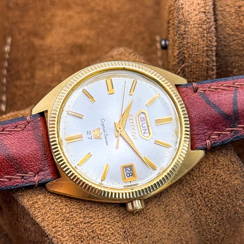 Citizen Citizen - Crystal Seven 27 奥光 (Okukō) – Inner Light - No reserve price - ACSS 2813-Y - Men - 1966 vintage watch - image 27