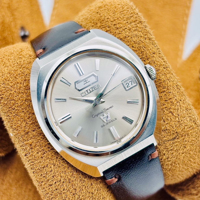 Citizen Citizen - Crystal Seven 銀夜 (Ginya) – Silver Night - No reserve price - 4-720121 Y - Men - 1970 vintage watch - image 1