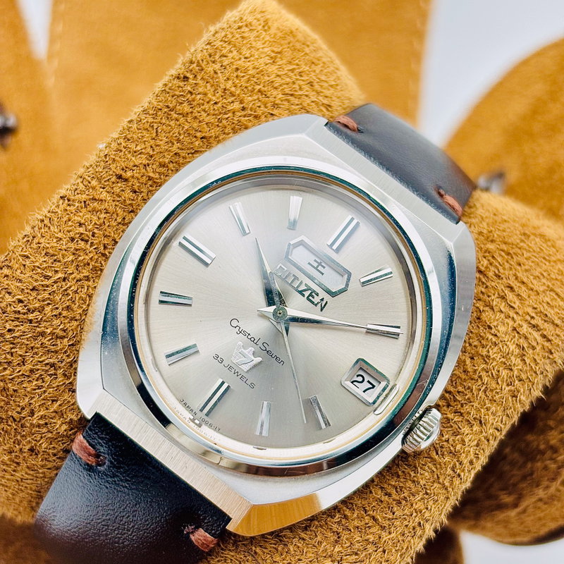 Citizen Citizen - Crystal Seven 銀夜 (Ginya) – Silver Night - No reserve price - 4-720121 Y - Men - 1970 vintage watch - image 2
