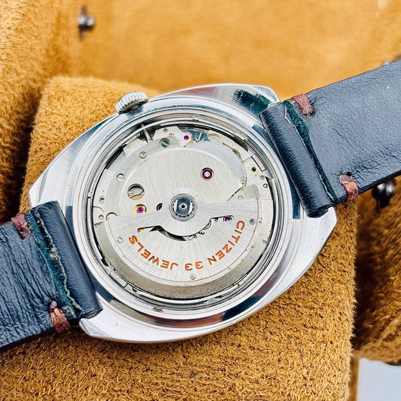 Citizen Citizen - Crystal Seven 銀夜 (Ginya) – Silver Night - No reserve price - 4-720121 Y - Men - 1970 vintage watch - image 18