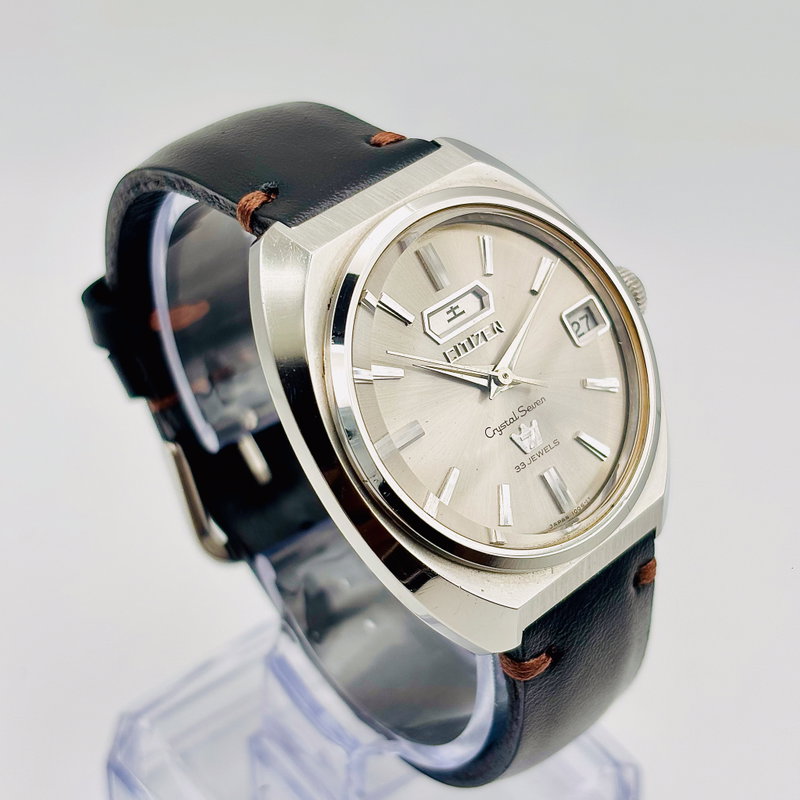 Citizen Citizen - Crystal Seven 銀夜 (Ginya) – Silver Night - No reserve price - 4-720121 Y - Men - 1970 vintage watch - image 29