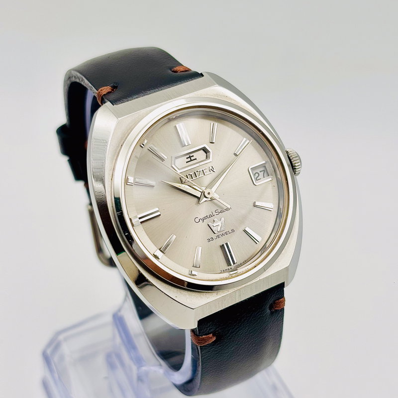 Citizen Citizen - Crystal Seven 銀夜 (Ginya) – Silver Night - No reserve price - 4-720121 Y - Men - 1970 vintage watch - image 30