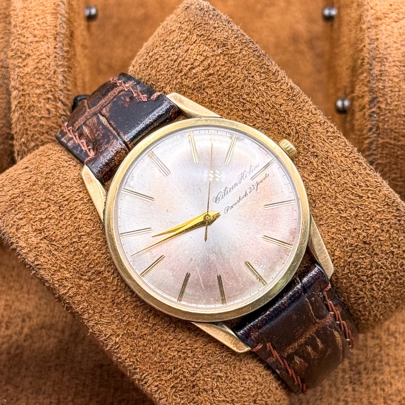 Citizen Citizen - Hi-Line [14K-GOLD FILLED] 耀静 – Yōsei – Quiet Shine - No reserve price - HL1507081 - Men - 1962 vintage watch - image 1