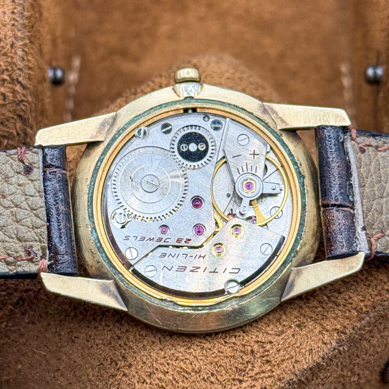 Citizen Citizen - Hi-Line [14K-GOLD FILLED] 耀静 – Yōsei – Quiet Shine - No reserve price - HL1507081 - Men - 1962 vintage watch - image 25