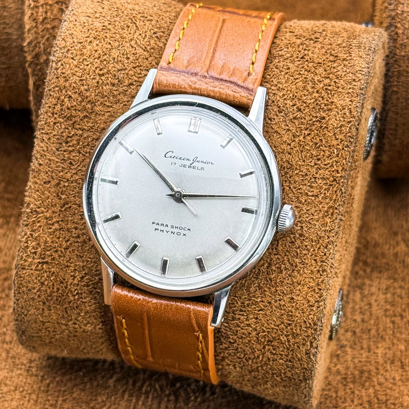 Citizen Citizen - Junior 銀光 (Ginkō) – Silver Light - No reserve price - J140324 - Men - 1960 vintage watch - image 16