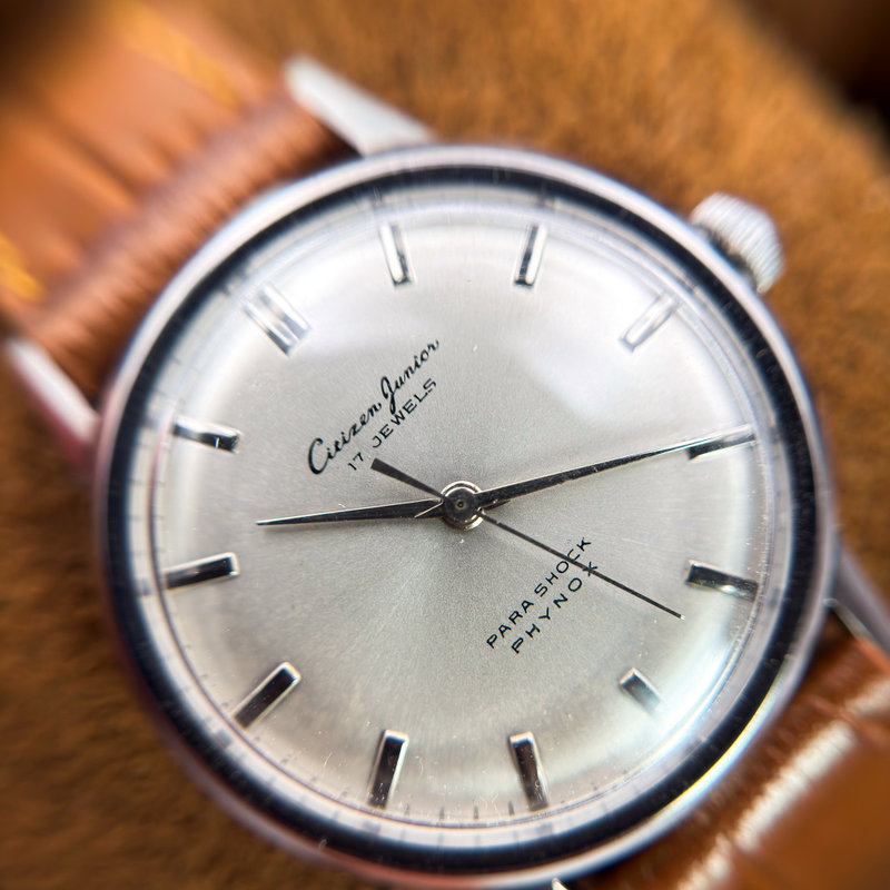 Citizen Citizen - Junior 銀光 (Ginkō) – Silver Light - No reserve price - J140324 - Men - 1960 vintage watch - image 19