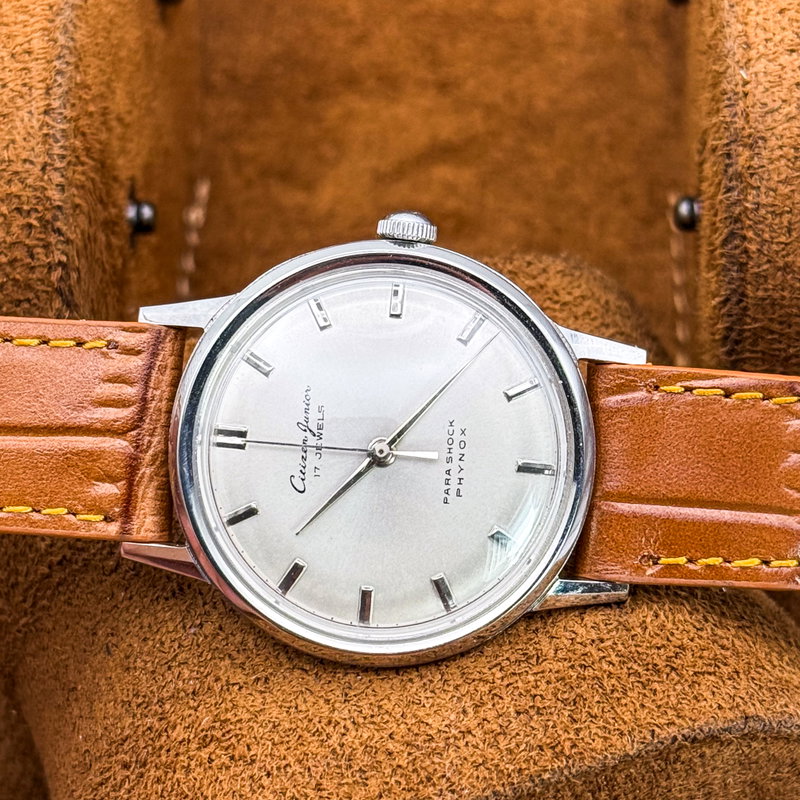 Citizen Citizen - Junior 銀光 (Ginkō) – Silver Light - No reserve price - J140324 - Men - 1960 vintage watch - image 22