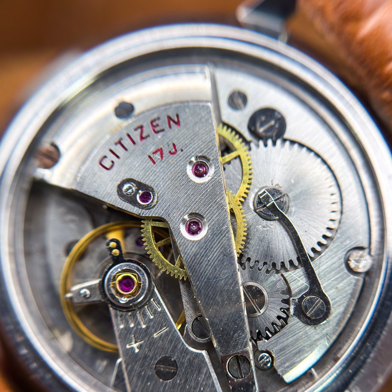 Citizen Citizen - Junior 銀光 (Ginkō) – Silver Light - No reserve price - J140324 - Men - 1960 vintage watch - image 26