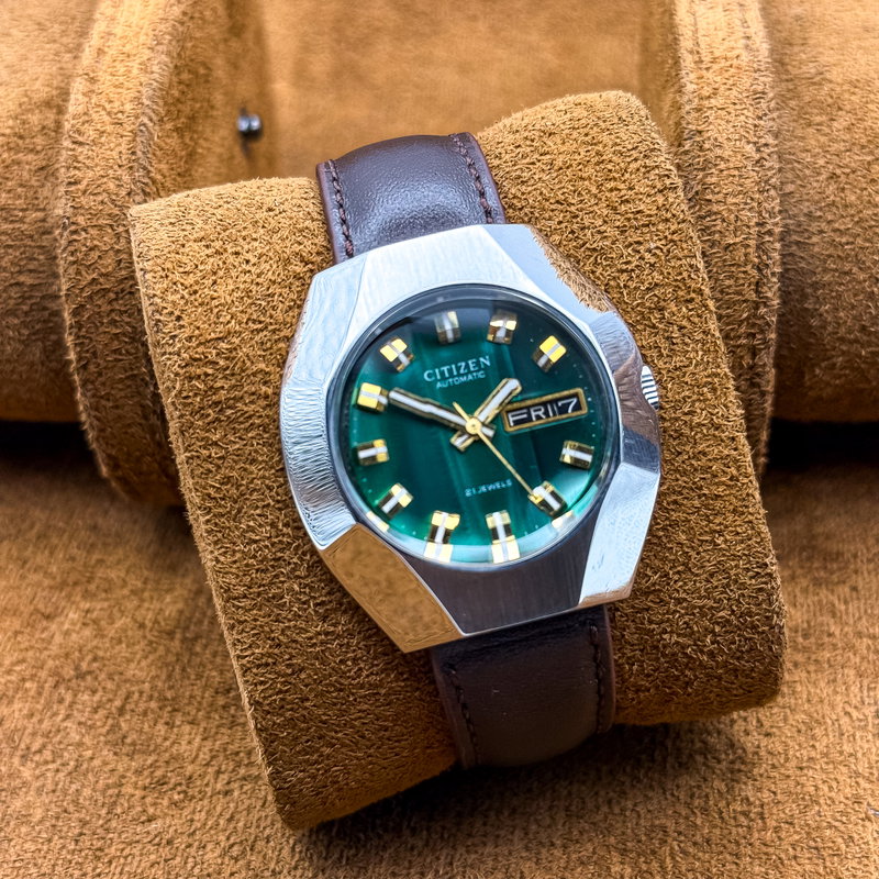 Citizen Citizen - [Near-Mint] "Serviced" 抽象 (Chūshō) – Abstraction - No reserve price - 6501 - Men - 1973 vintage watch - image 12