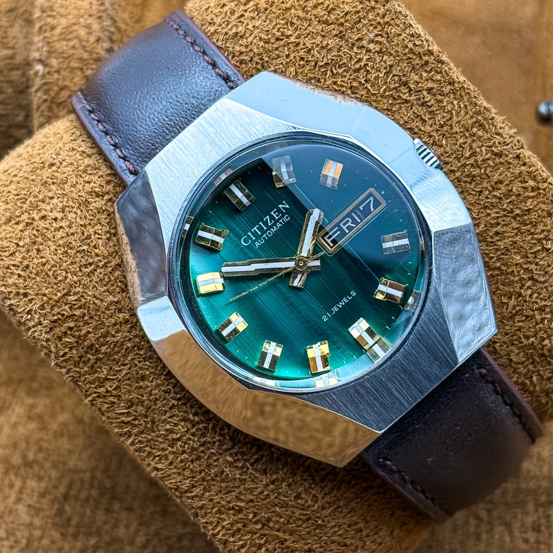 Citizen Citizen - [Near-Mint] "Serviced" 抽象 (Chūshō) – Abstraction - No reserve price - 6501 - Men - 1973 vintage watch - image 13