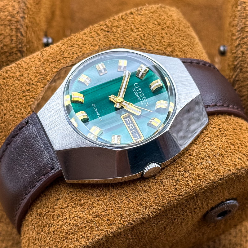 Citizen Citizen - [Near-Mint] "Serviced" 抽象 (Chūshō) – Abstraction - No reserve price - 6501 - Men - 1973 vintage watch - image 15