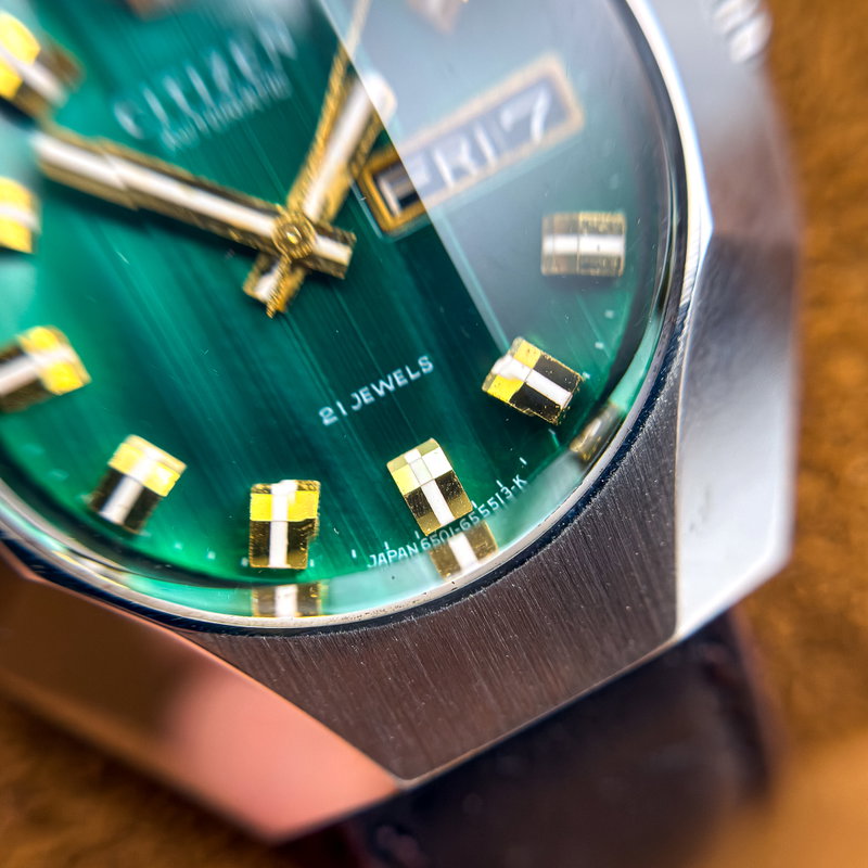 Citizen Citizen - [Near-Mint] "Serviced" 抽象 (Chūshō) – Abstraction - No reserve price - 6501 - Men - 1973 vintage watch - image 18