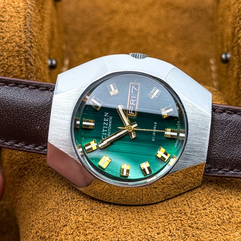 Citizen Citizen - [Near-Mint] "Serviced" 抽象 (Chūshō) – Abstraction - No reserve price - 6501 - Men - 1973 vintage watch - image 3
