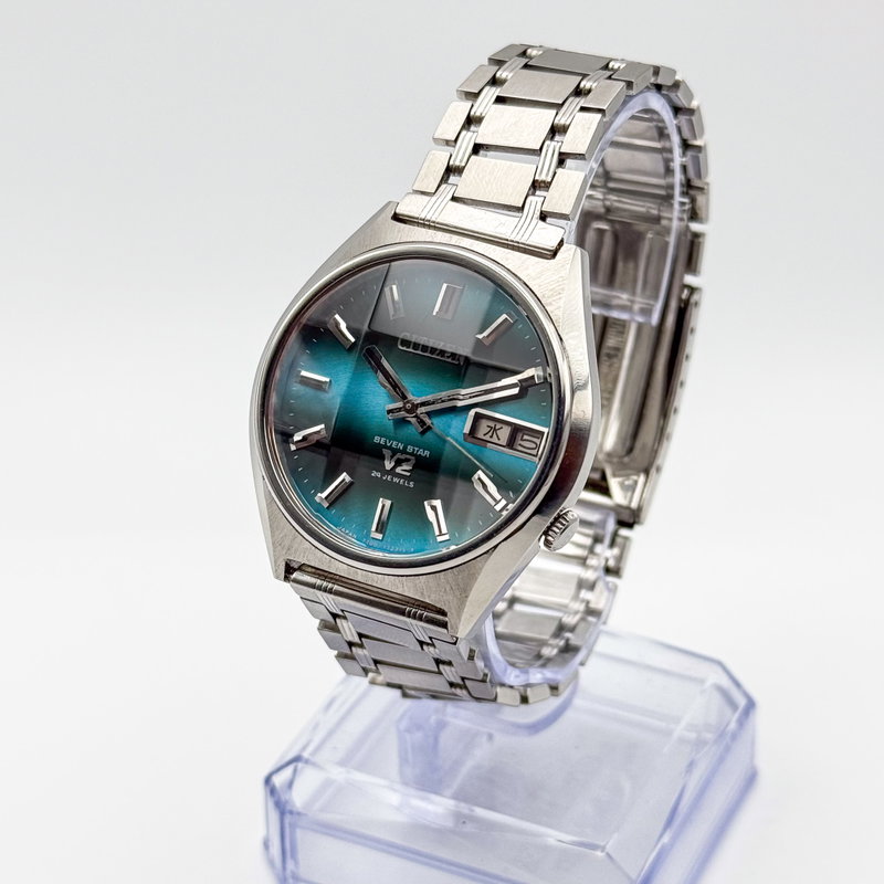 Citizen Citizen - Seven Star V2 翠輝 (Suiki) – Emerald Radiance - No reserve price - 4-770064 Y - Men - 1974 vintage watch - image 2