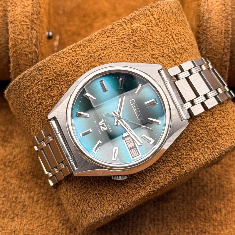 Citizen Citizen - Seven Star V2 翠輝 (Suiki) – Emerald Radiance - No reserve price - 4-770064 Y - Men - 1974 vintage watch - image 13