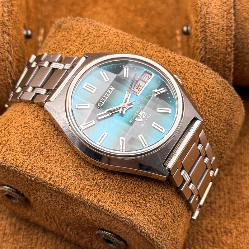 Citizen Citizen - Seven Star V2 翠輝 (Suiki) – Emerald Radiance - No reserve price - 4-770064 Y - Men - 1974 vintage watch - image 15
