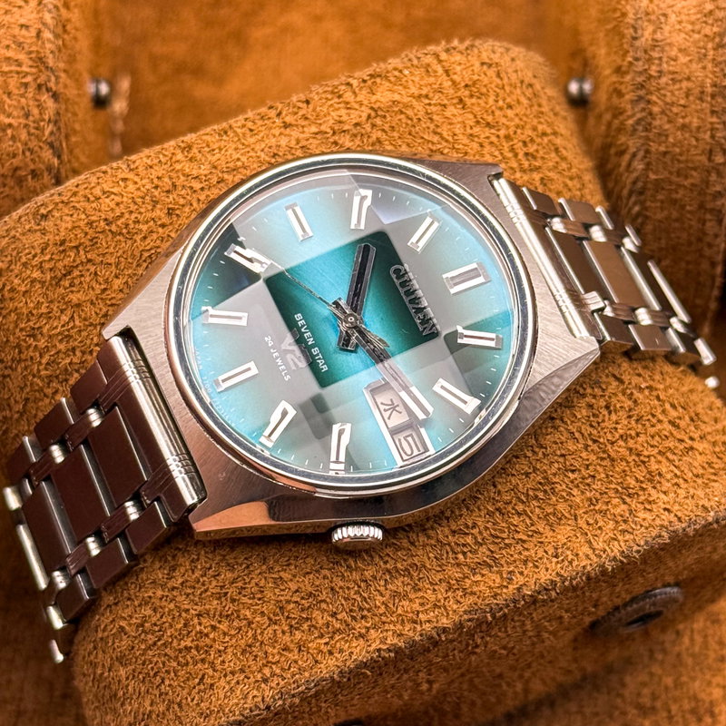 Citizen Citizen - Seven Star V2 翠輝 (Suiki) – Emerald Radiance - No reserve price - 4-770064 Y - Men - 1974 vintage watch - image 1