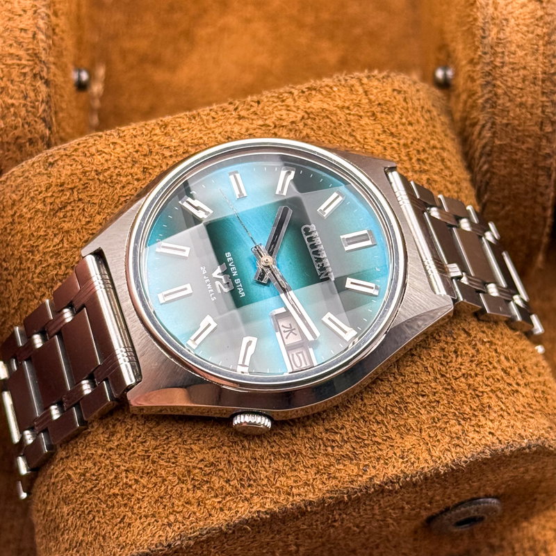 Citizen Citizen - Seven Star V2 翠輝 (Suiki) – Emerald Radiance - No reserve price - 4-770064 Y - Men - 1974 vintage watch - image 17