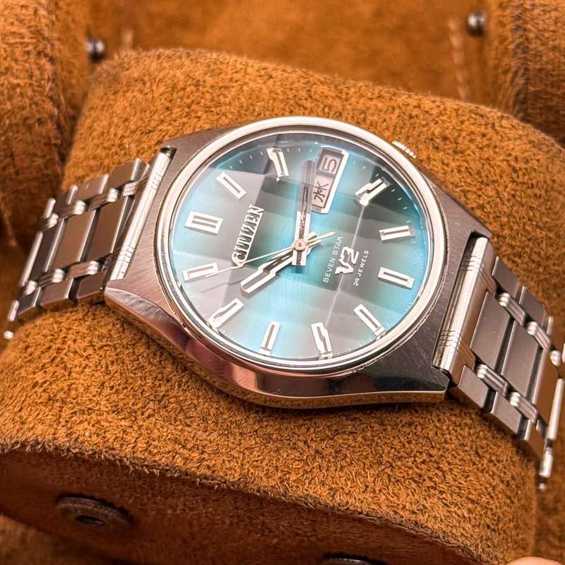 Citizen Citizen - Seven Star V2 翠輝 (Suiki) – Emerald Radiance - No reserve price - 4-770064 Y - Men - 1974 vintage watch - image 19