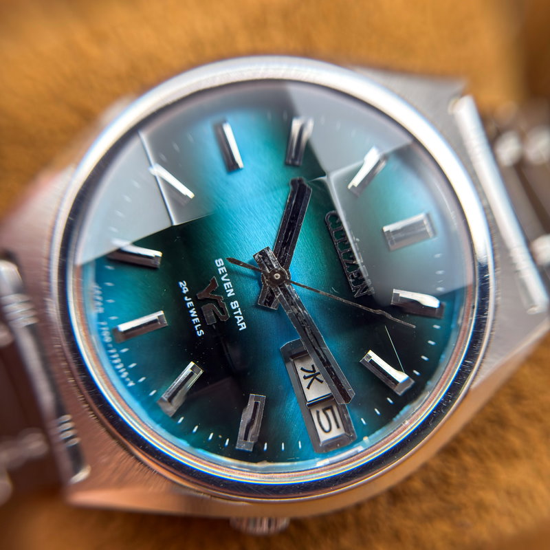 Citizen Citizen - Seven Star V2 翠輝 (Suiki) – Emerald Radiance - No reserve price - 4-770064 Y - Men - 1974 vintage watch - image 20