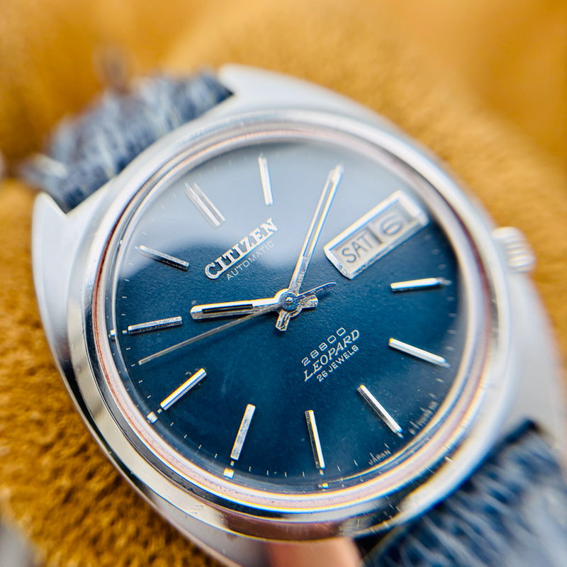 Citizen Citizen - Leopard 28800 光映 – Kōei – Reflected Light - No reserve price - 10900460 - Men - 1971 vintage watch - image 12