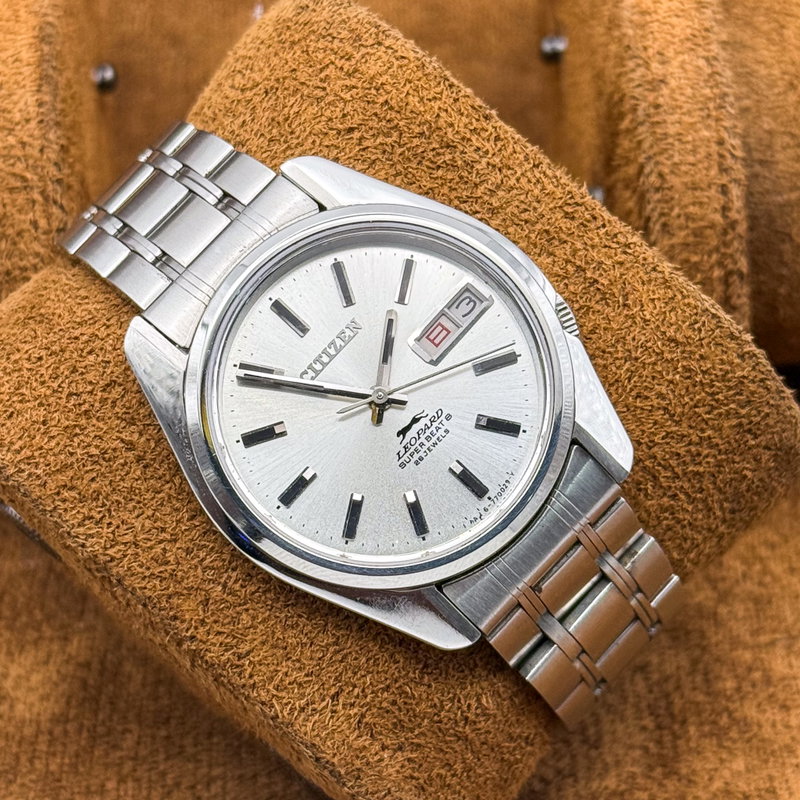 Citizen Citizen - Leopard Super Beat 8 流線 (Ryūsen) – Flow Line - No reserve price - 4-770102 Y - Men - 1971 vintage watch - image 11