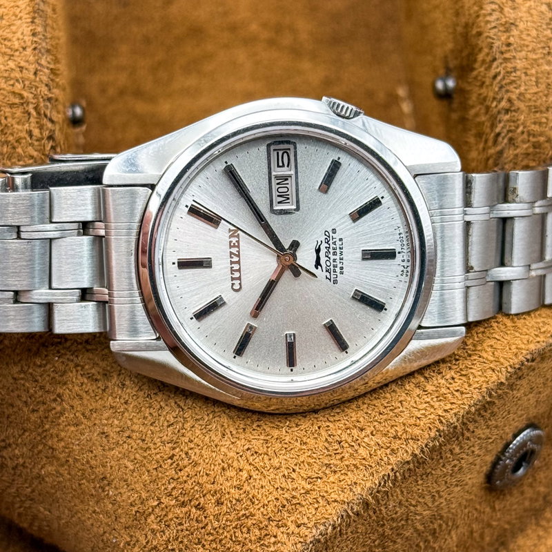 Citizen Citizen - Leopard Super Beat 8 流線 (Ryūsen) – Flow Line - No reserve price - 4-770102 Y - Men - 1971 vintage watch - image 20