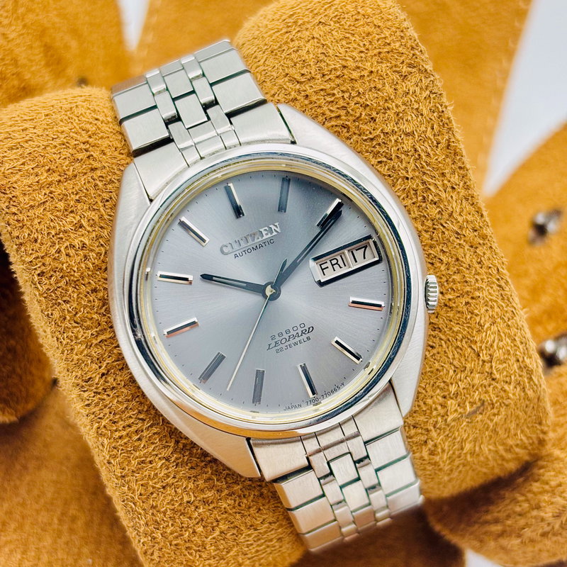 Citizen Citizen - 28800 Leopard 絢影 (Ayakaei) – Vivid Shadow - No Reserve Price - 4-770633 Y - Men - 1971 vintage watch - image 1