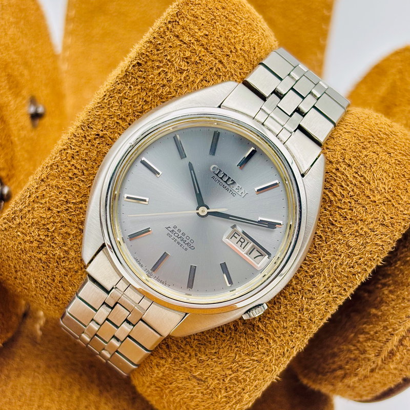 Citizen Citizen - 28800 Leopard 絢影 (Ayakaei) – Vivid Shadow - No Reserve Price - 4-770633 Y - Men - 1971 vintage watch - image 2