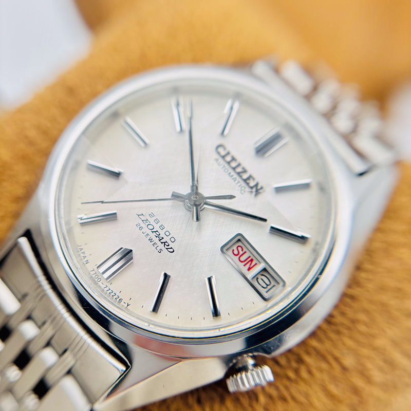 Citizen Citizen - Leopard 28800 [Near-Mint] 幽煌 (Yūkō) – Ghostly Radiance - No Reserve Price - 7700 - Men - 1974 vintage watch - image 7